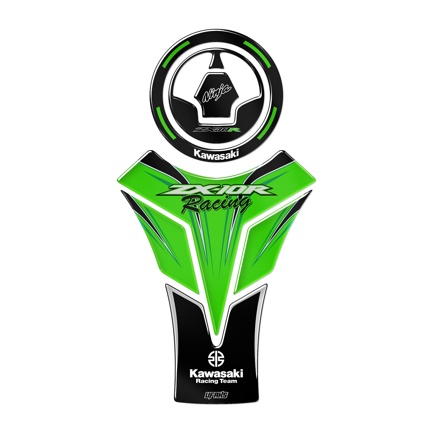 ※パンページ Kawasaki Ninja ZX-10R Tank Pad Seti (2019-2025)