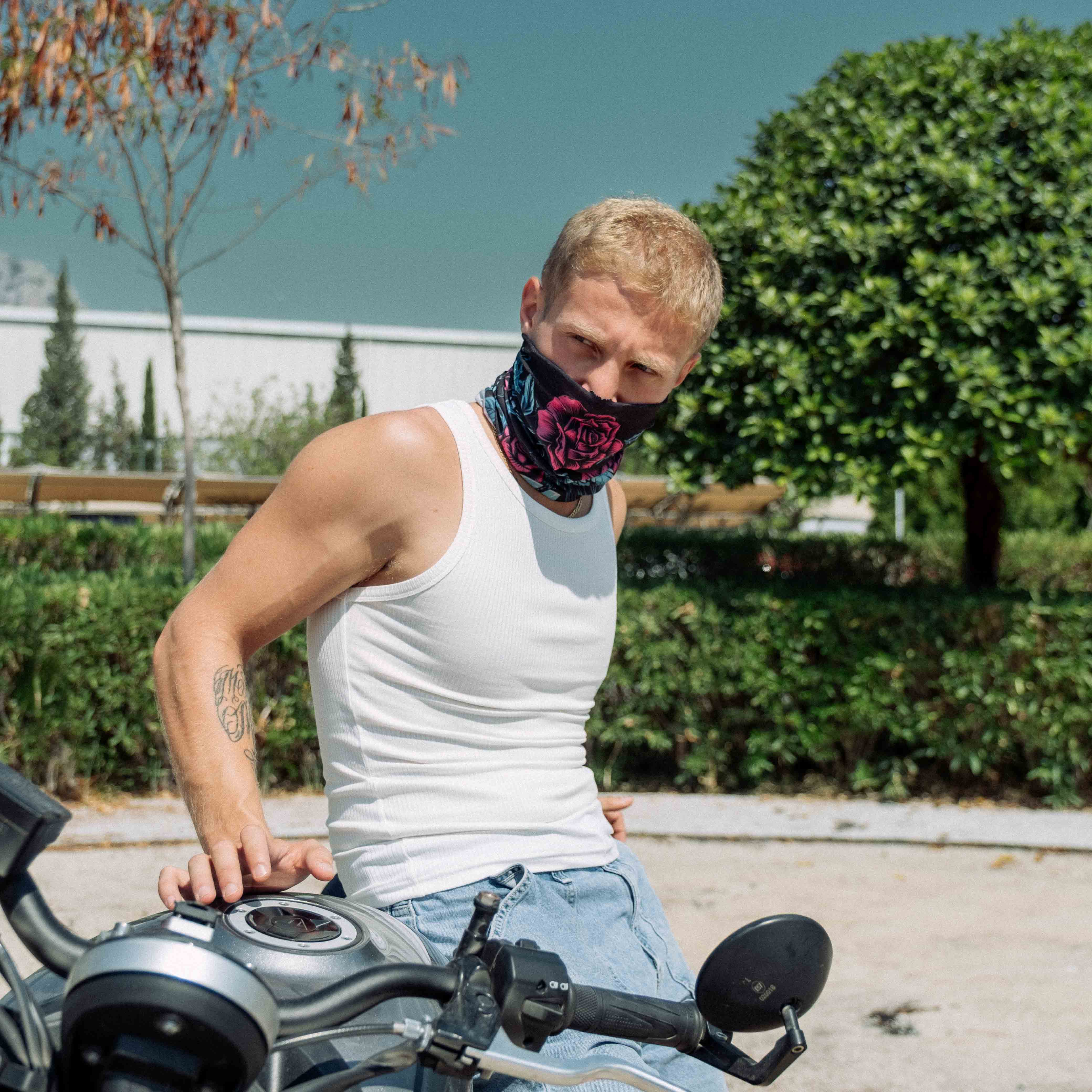 Raven & Rose Desenli Buff Bandana