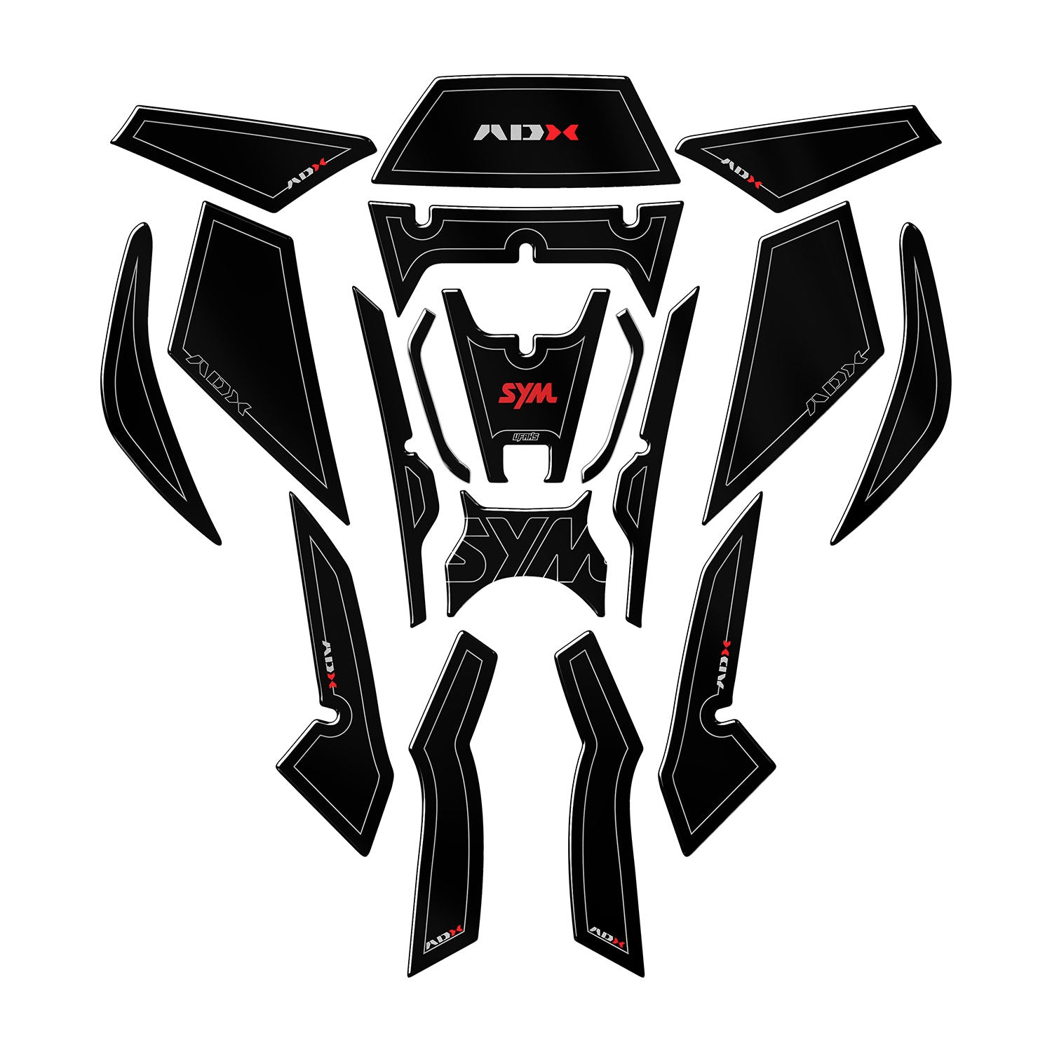 SYM ADX 125 Factory Tank Pad Seti (2023-2024)