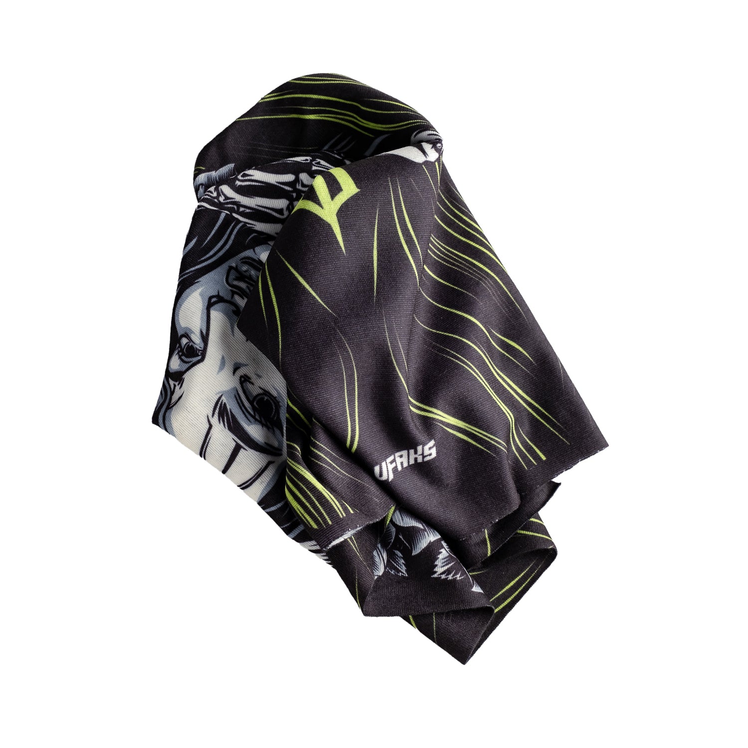 Shadow Queen Desenli Buff Bandana #renk_florasan sarı
