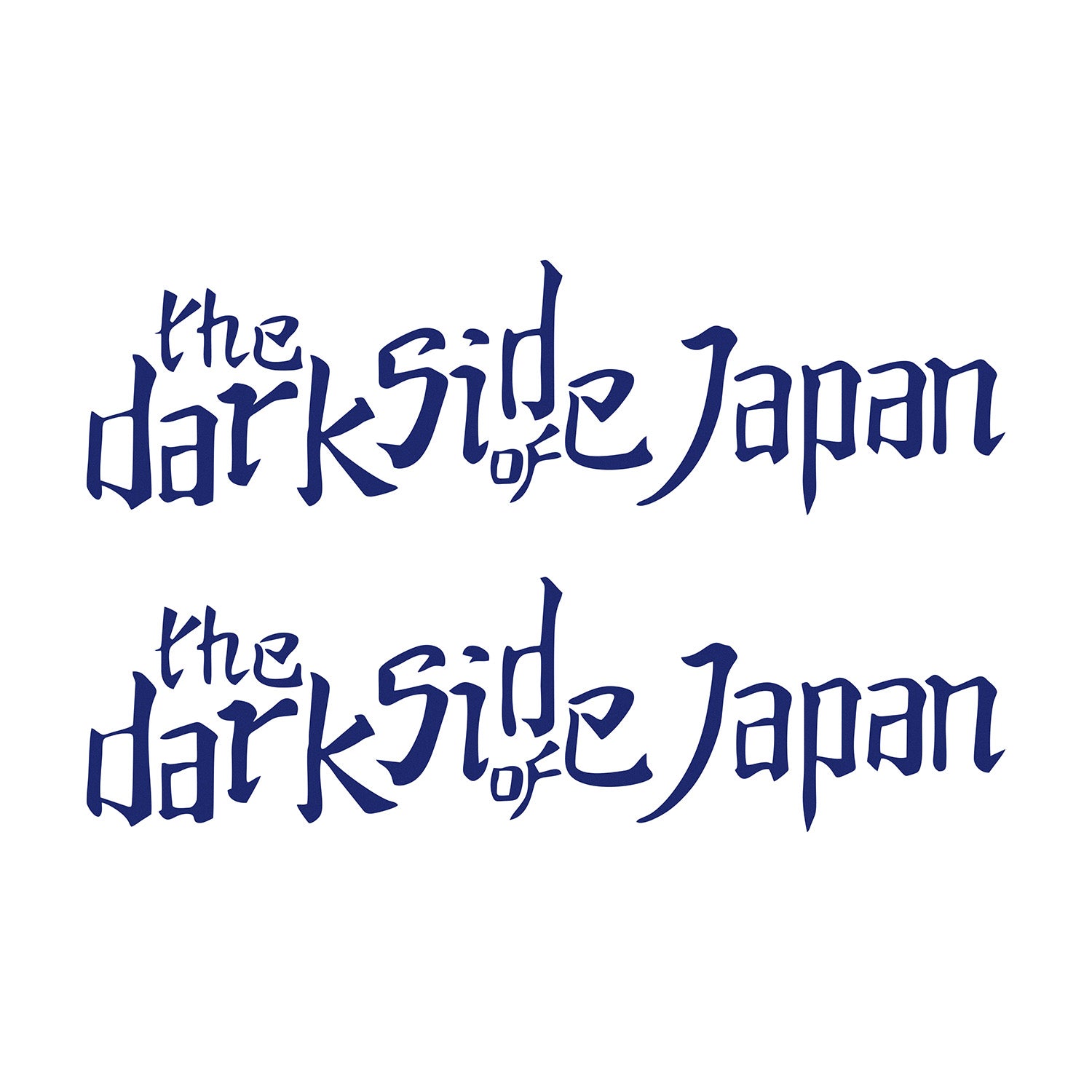 The Dark Side of Japan Sticker Motosiklet Etiketi