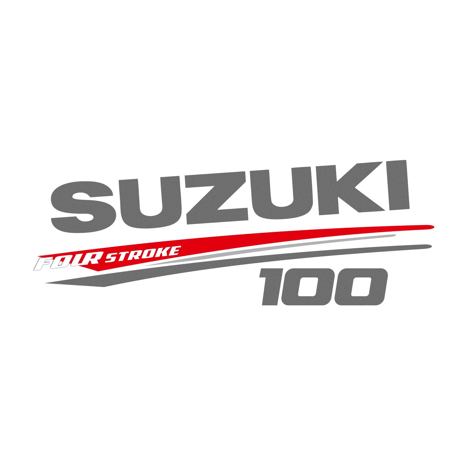 Suzuki Four Stroke 100 Tekne Sticker Seti