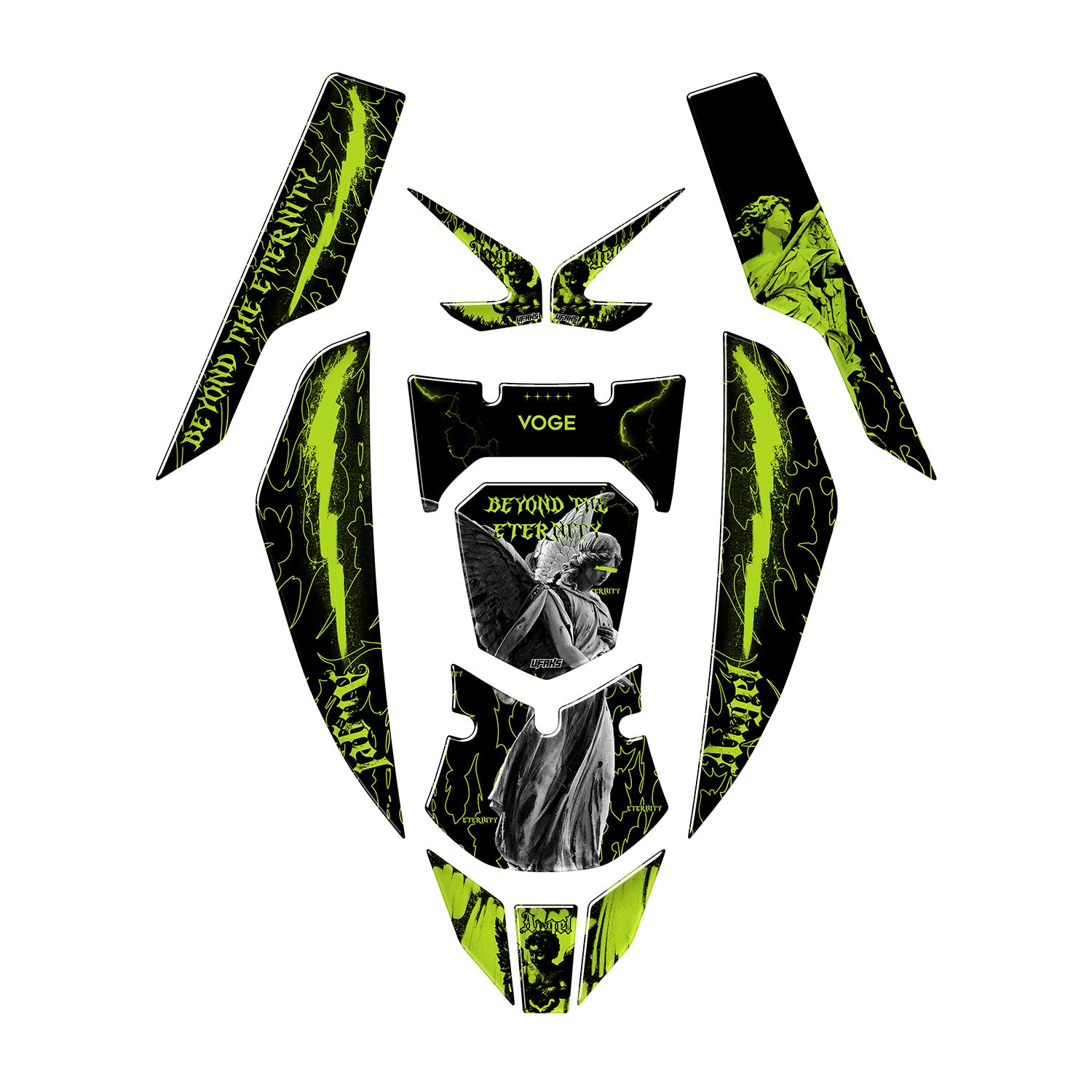 Voge SR1 Beyond the Eternity Tank Pad Set (2023-2026) #renk_florasan sarı