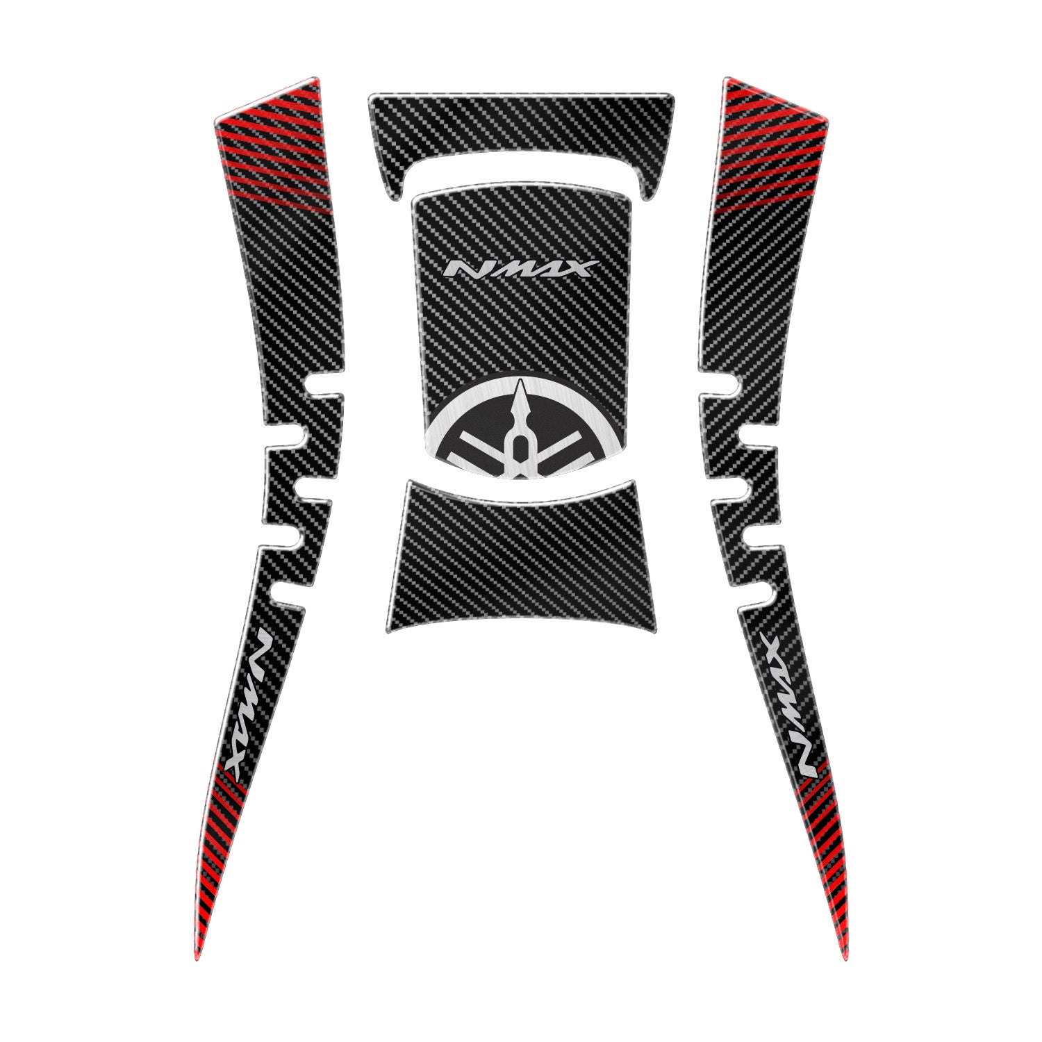 Yamaha NMax 2021-2024 Tank Pad Seti #renk_kırmızı