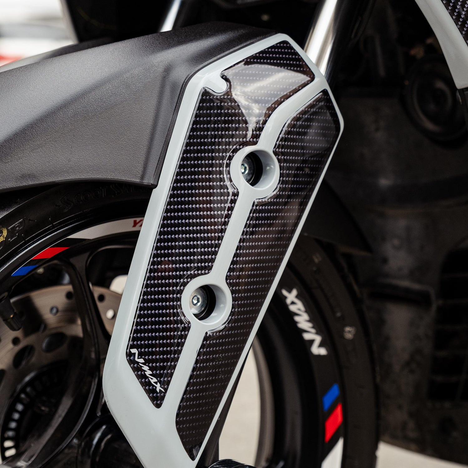 Yamaha NMAX Karbon Desenli Full Tank Pad Set (2025)