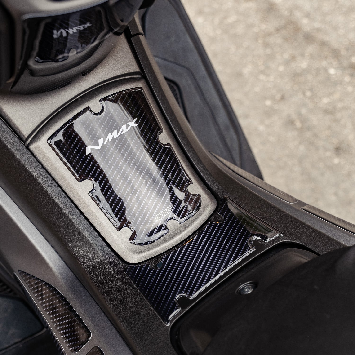 Yamaha NMAX Karbon Desenli Full Tank Pad Set (2025)