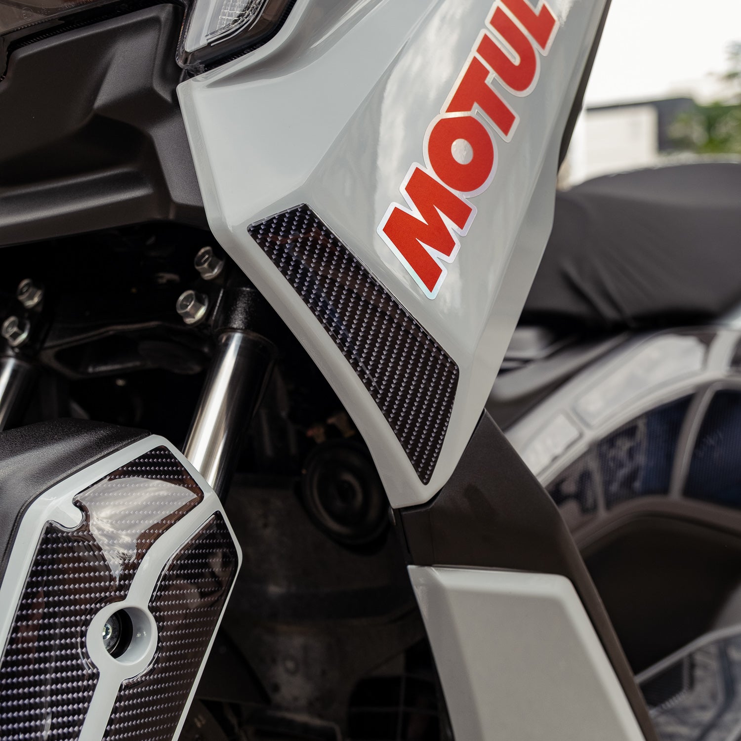 Yamaha NMAX Karbon Desenli Full Tank Pad Set (2025)