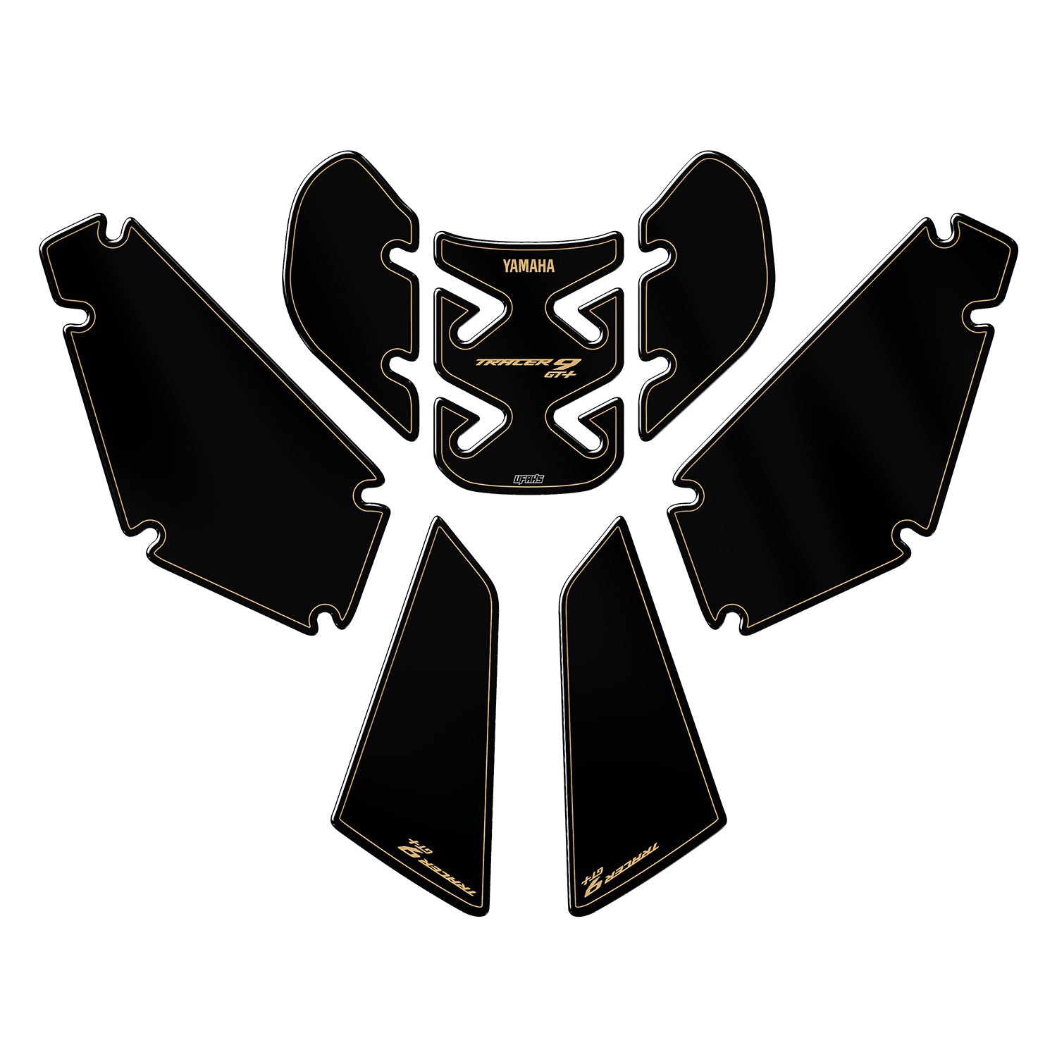 Yamaha TRACER 9 GT+ Racing Line Tank Pad Set (2023-2024) #renk_bronz