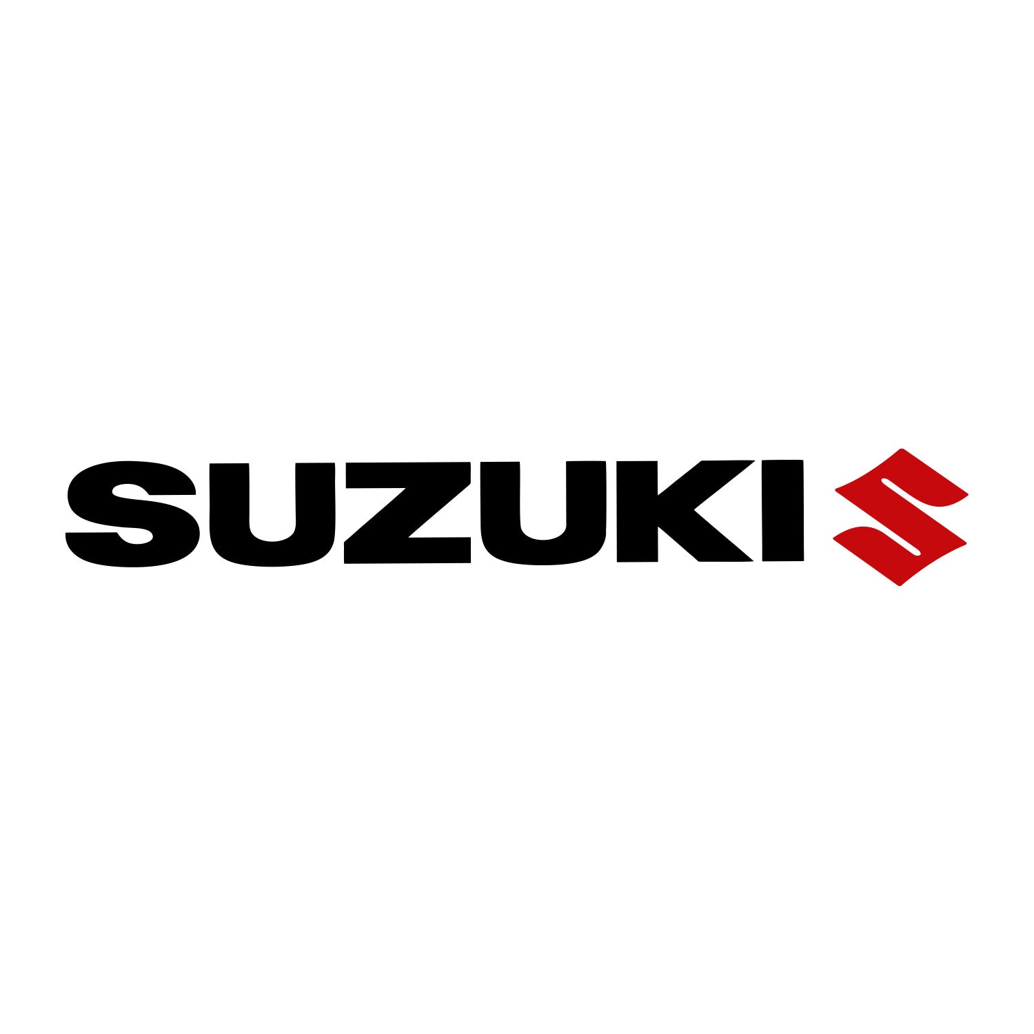 Suzuki Maşa Sticker (Beyaz-Kırmızı)