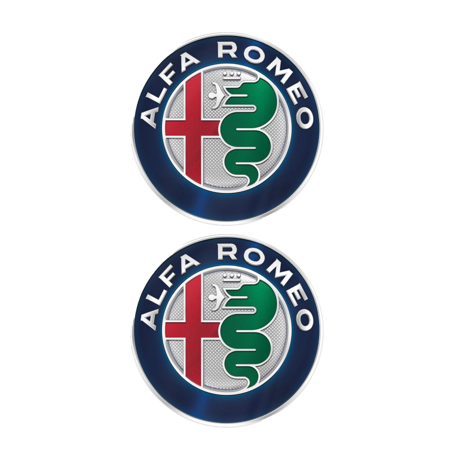 Alfa Romeo Ön - Arka Logo (Arma) 3D Sticker