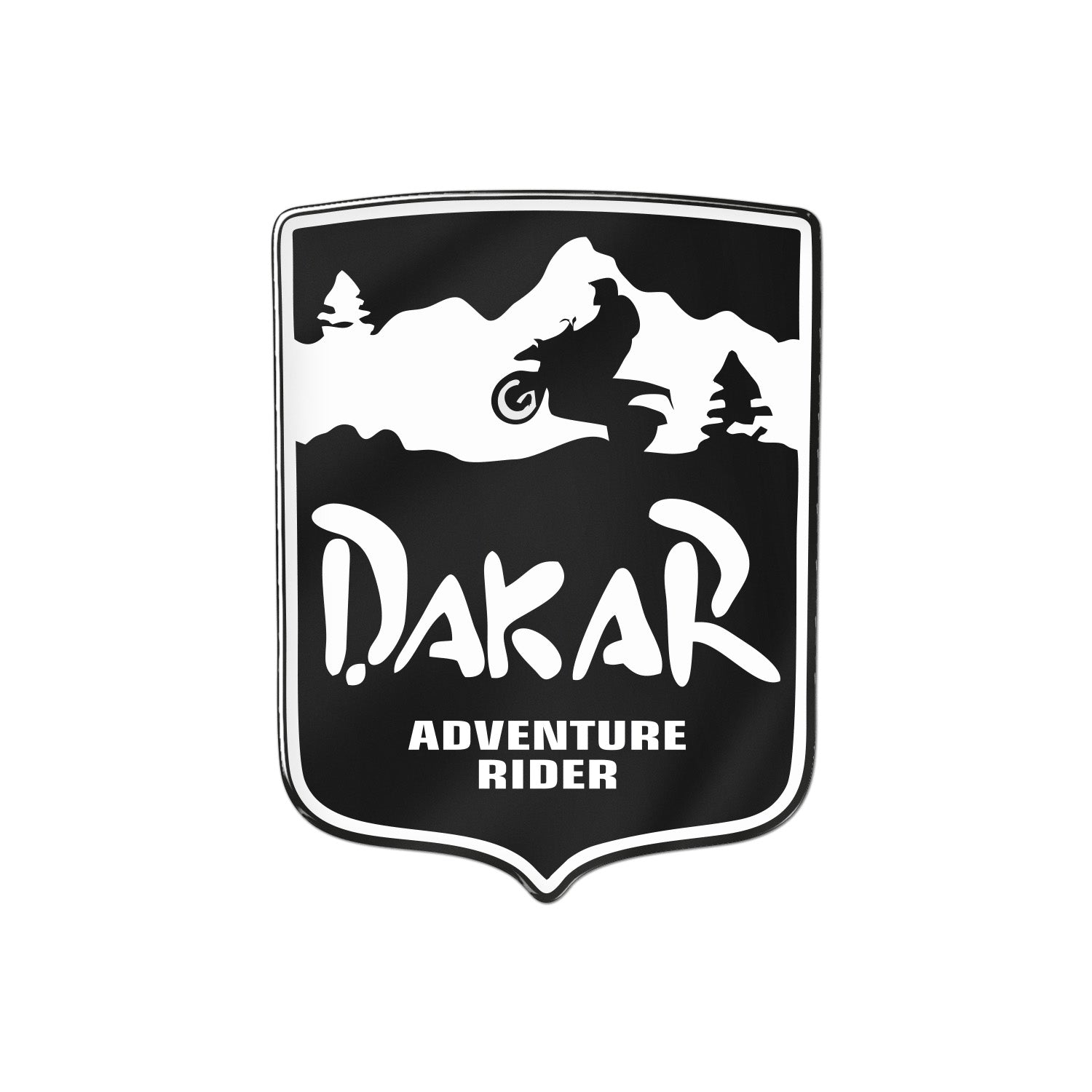 Dakar Adventure Rider Arma 3D Sticker