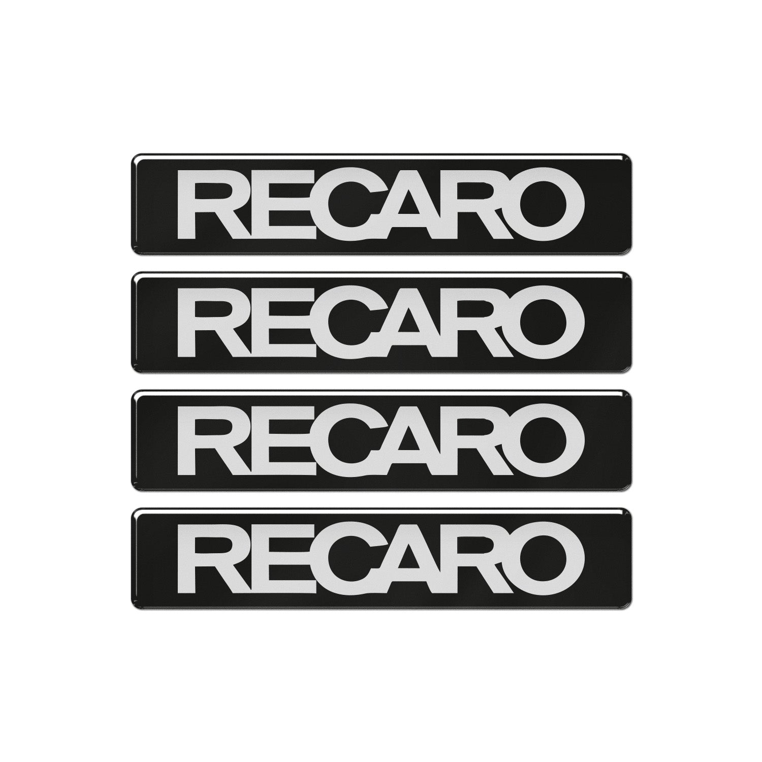 Recaro 3D Sticker 4 Adet