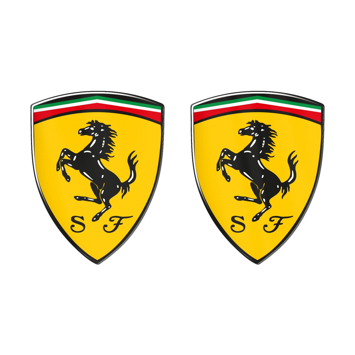 Ferrari Logo 3D Damla Sticker
