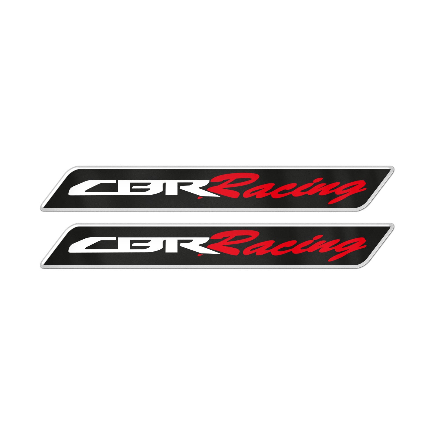 Cbr Racing 3D Kabartmalı Motosiklet Sticker (2 Adet)