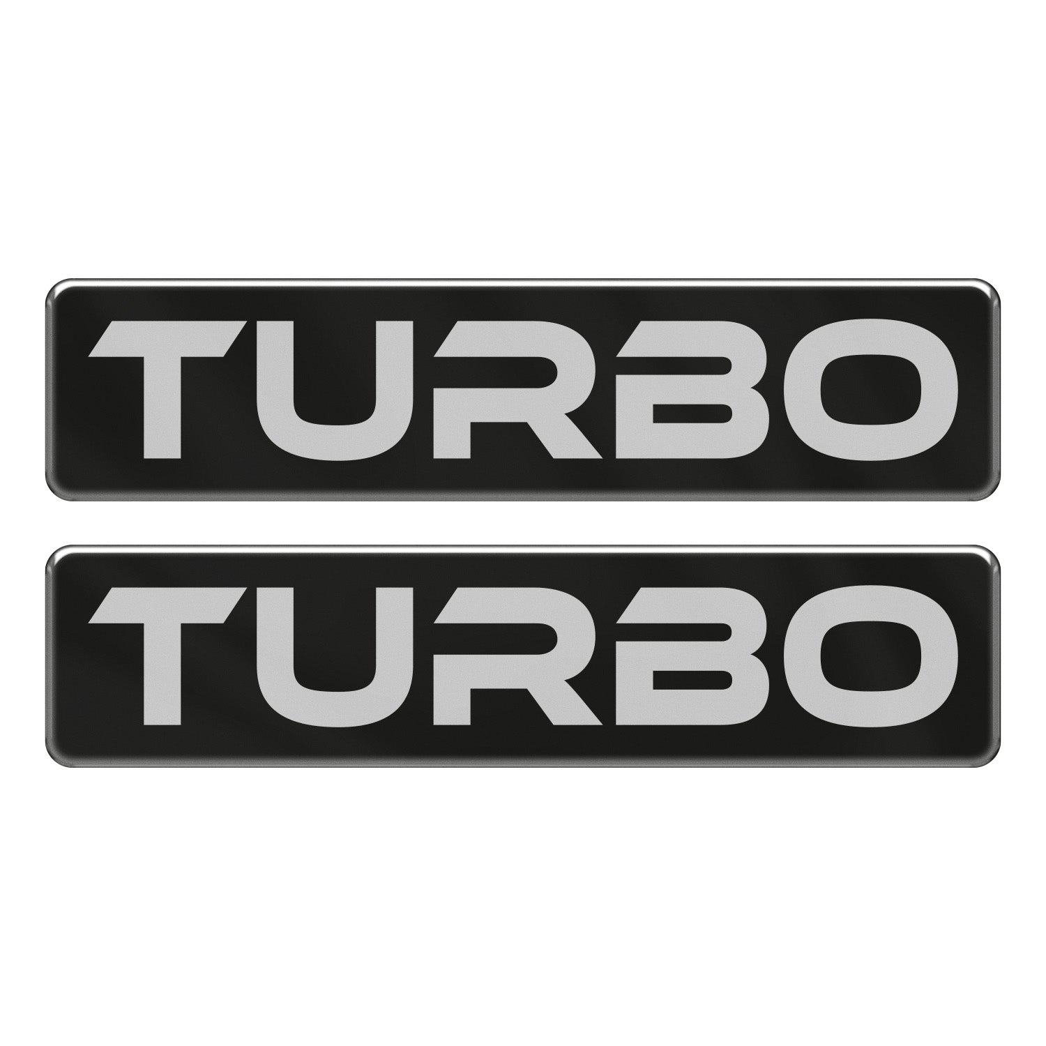 Turbo 3D Sticker 2 Adet