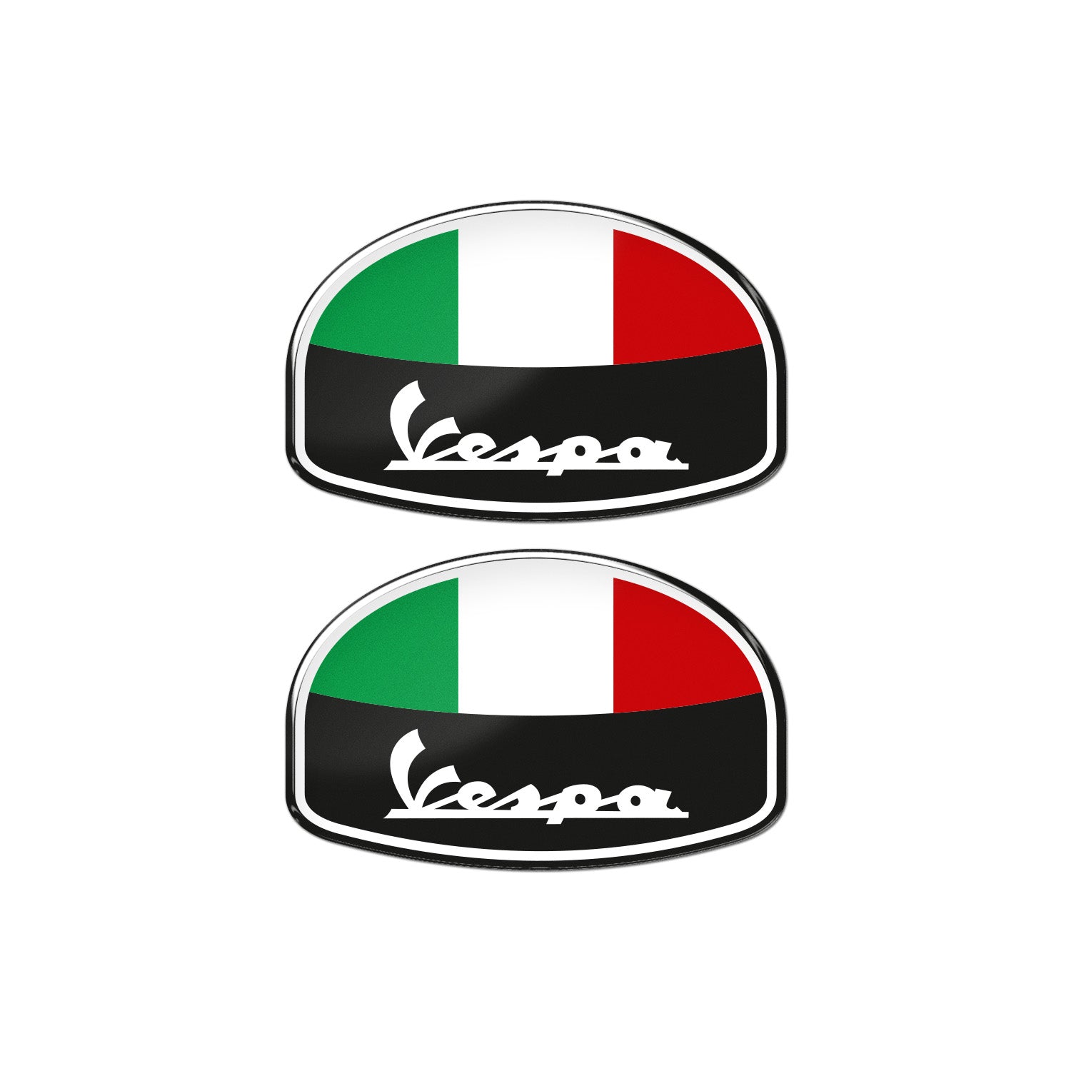 Vespa İtalyan Damla 3D Sticker