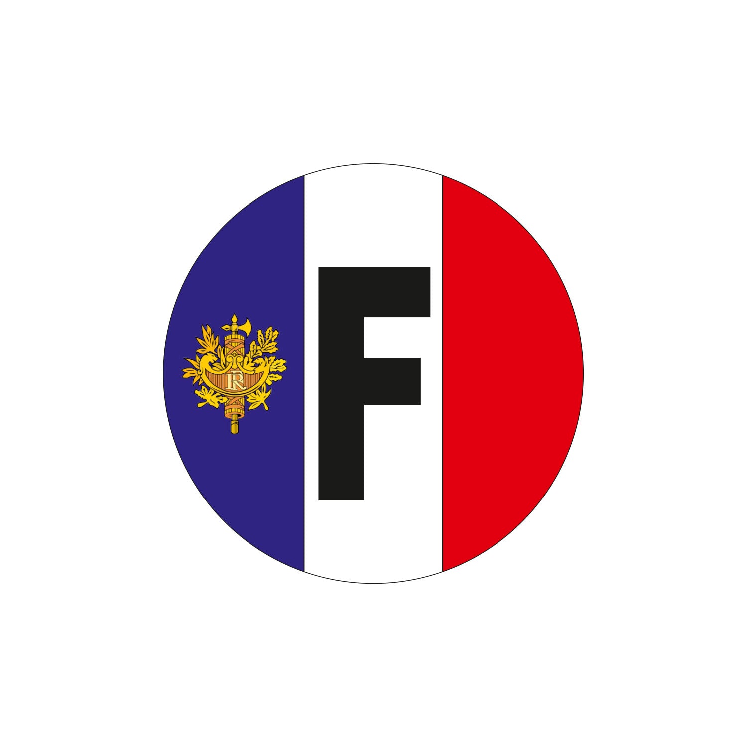 Fransa Arması Sticker