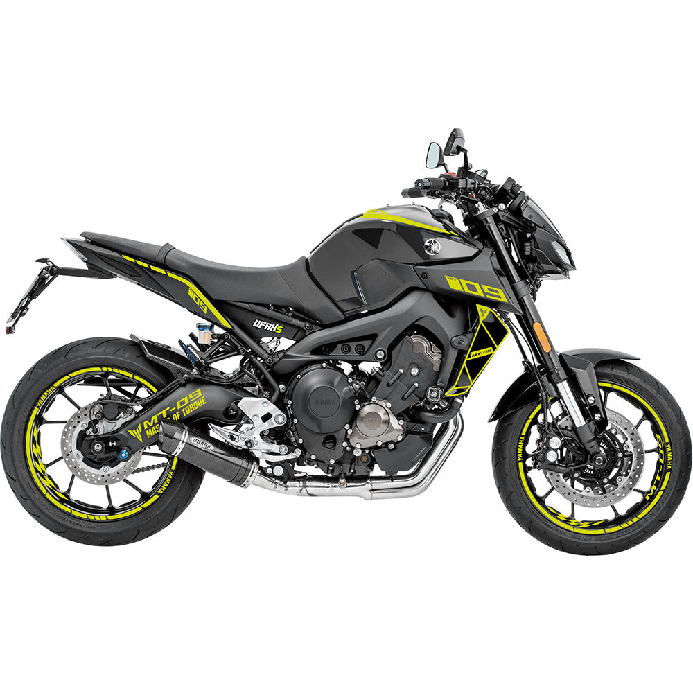 Yamaha MT-09 Sticker Seti #renk_florasansari